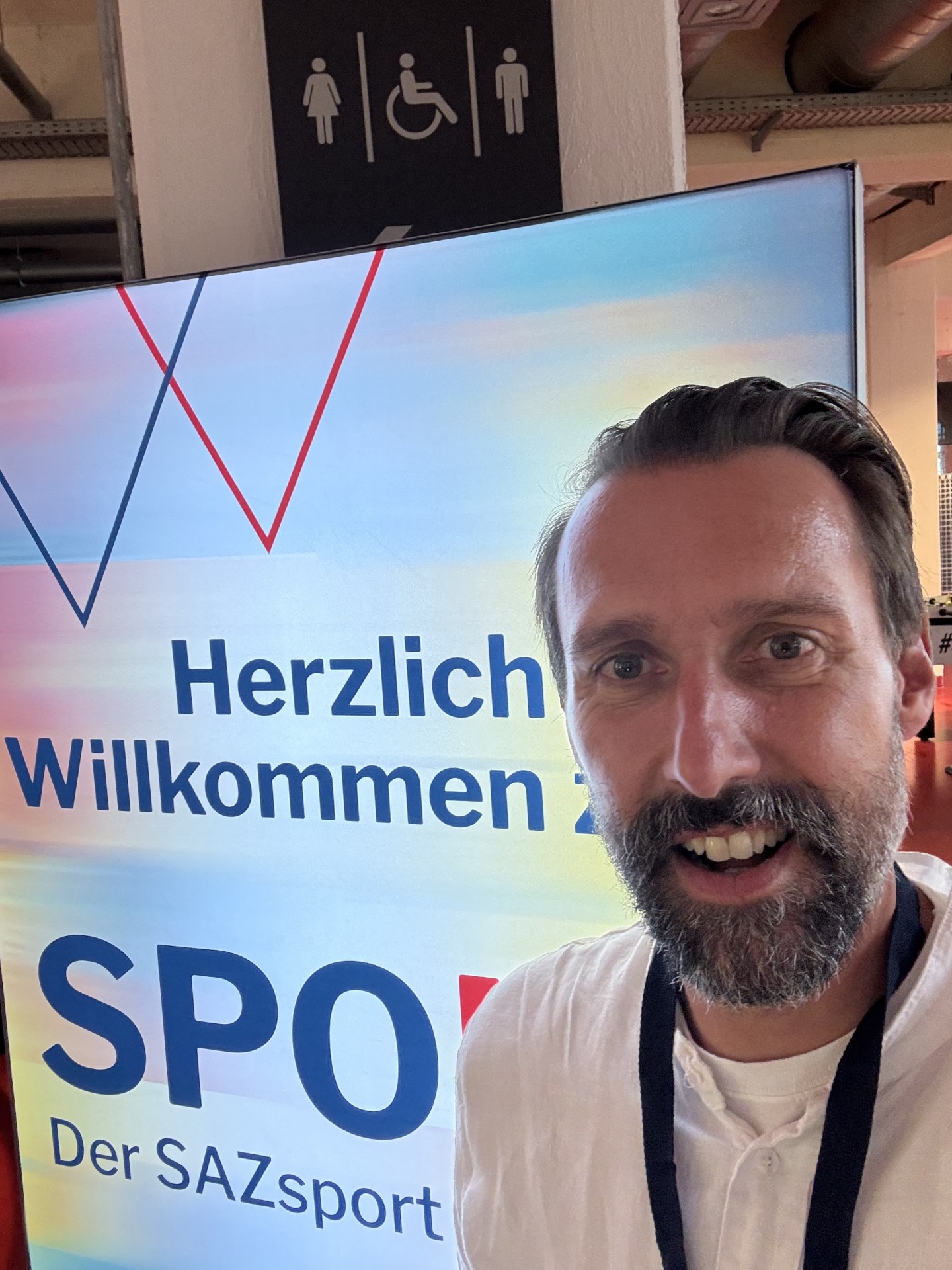 Markus vor Ort
